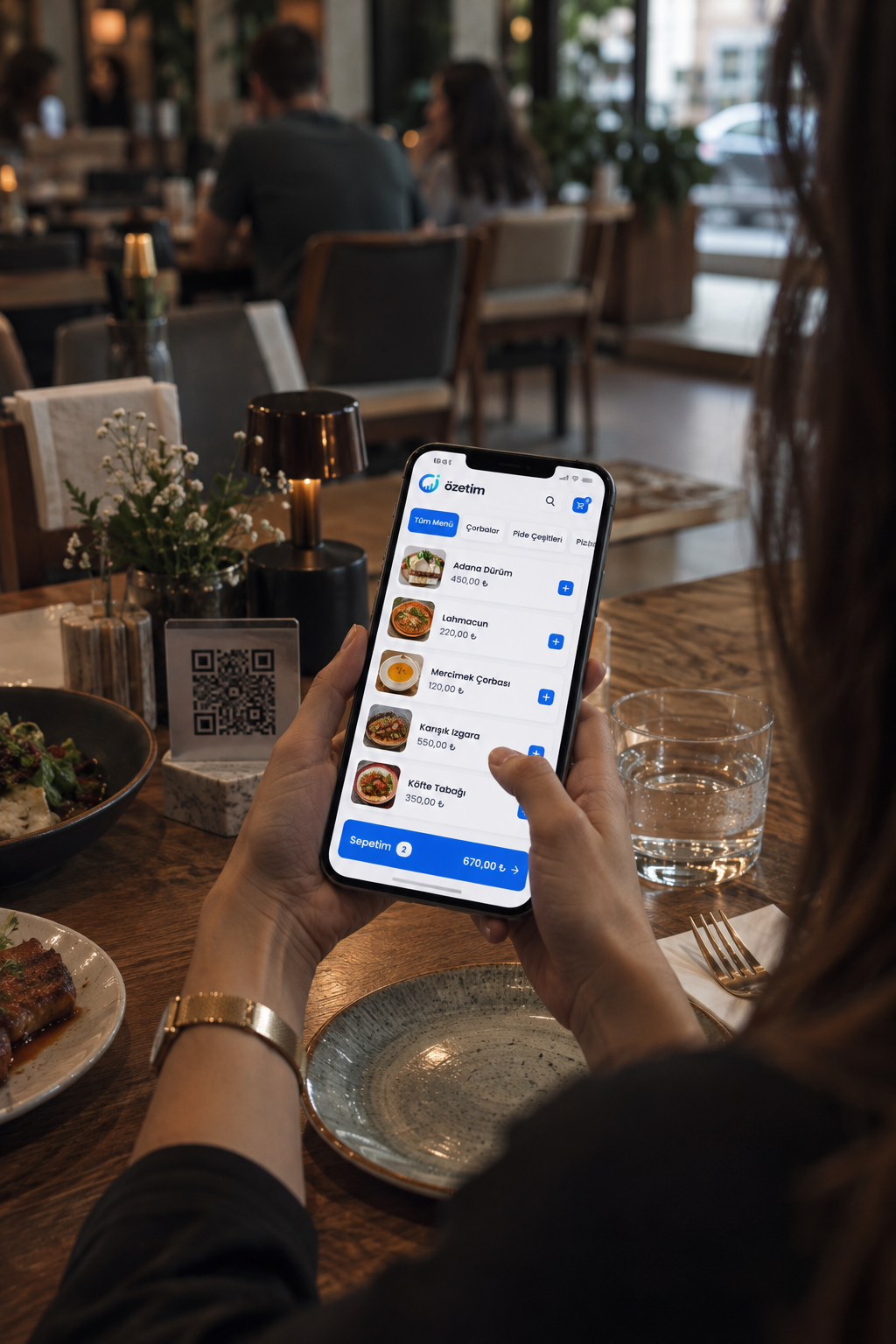 QR Menü & Dijital Sipariş Sistemi